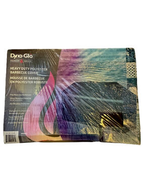 Dyna Glo Barbecue Grill Cover Heavy Duty Black Polyester 68 x 24 x 42 inch NEW